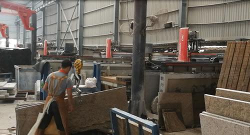 Compra por parte da Quanrun de equipamento para tratamento de pedra